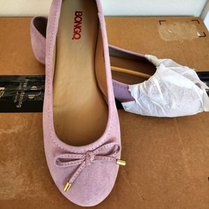 BONGO Suede Ballet Flats